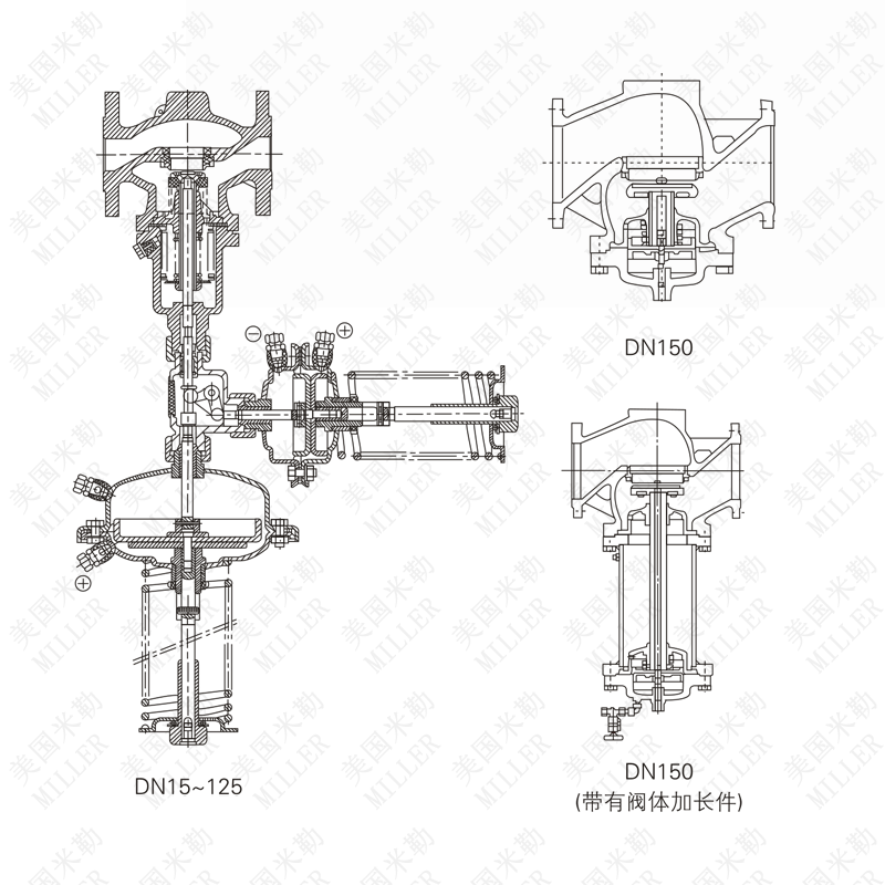 進口自力式壓力壓差控制閥(圖1)